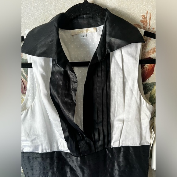 Black and White Maxi Dress - Picture 3 of 4